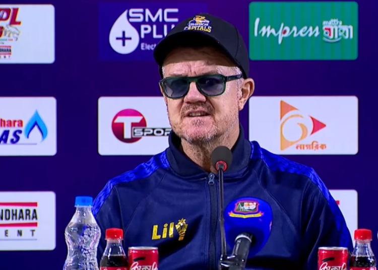 বিপিএল ছাড়লেন ঢাকা ক্যাপিটালস কোচ