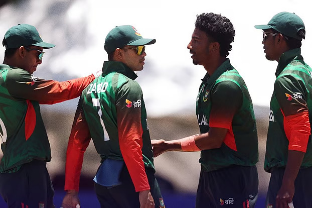 যুক্তরাষ্ট্রকে ৭ উইকেটে হারিয়ে সুপার সিক্সে বাংলাদেশ।