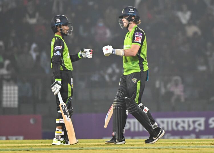 রংপুরকে ১৪৫ রানের জয়ের লক্ষ্য দিয়েছে সিলেট