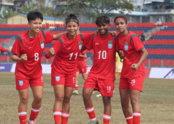 সাফ চ্যাম্পিয়নশিপে ভুটানের জালে এক ডজন গোল বাংলাদেশের