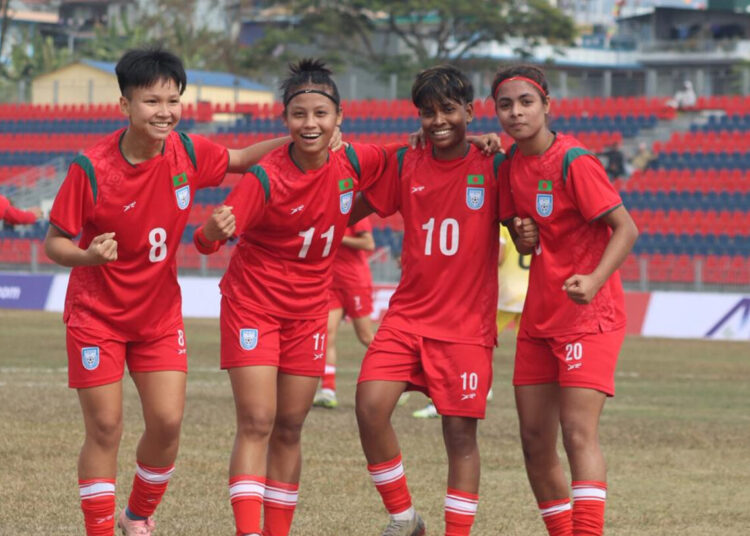 সাফ চ্যাম্পিয়নশিপে ভুটানের জালে এক ডজন গোল বাংলাদেশের