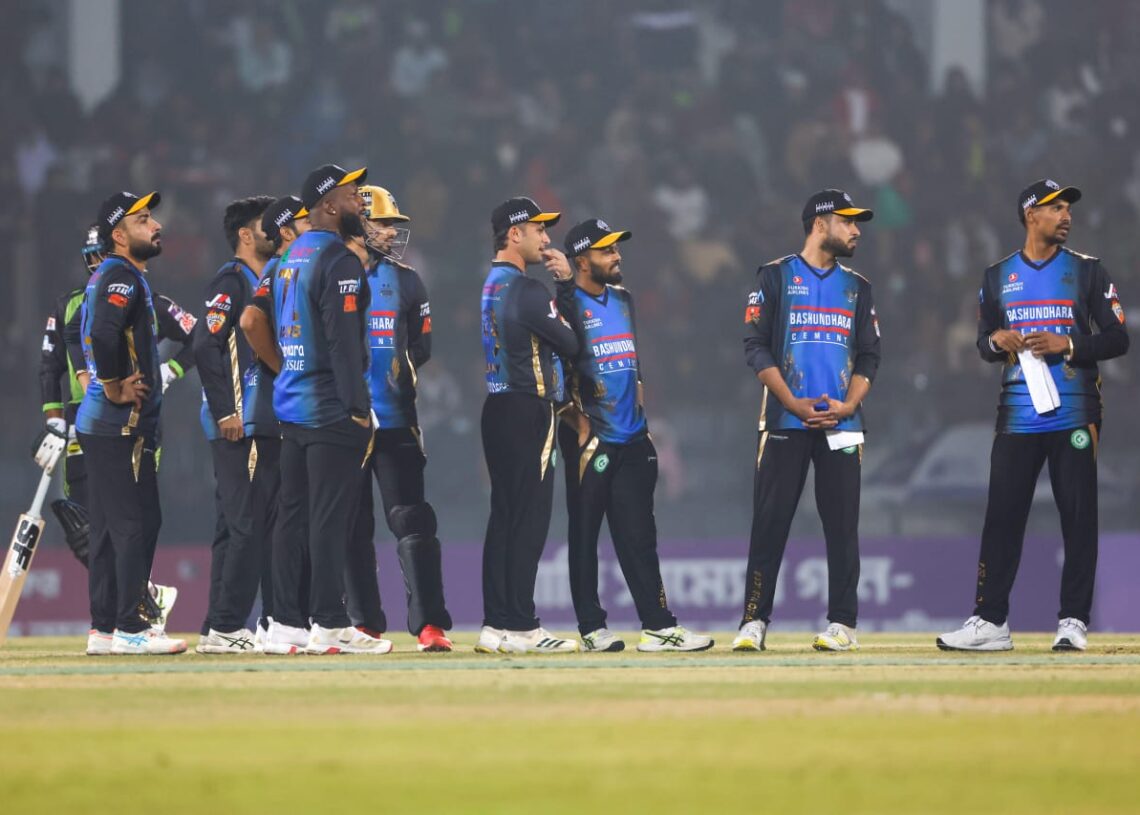 সিলেট টাইটান্সকে হারিয়ে জয়ে ফিরল রংপুর রাইডার্স