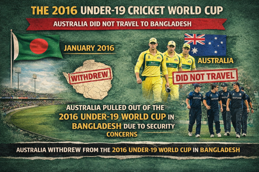 বাংলাদেশের আগে যেসব দল বিশ্বকাপ বয়কট করেছিল
