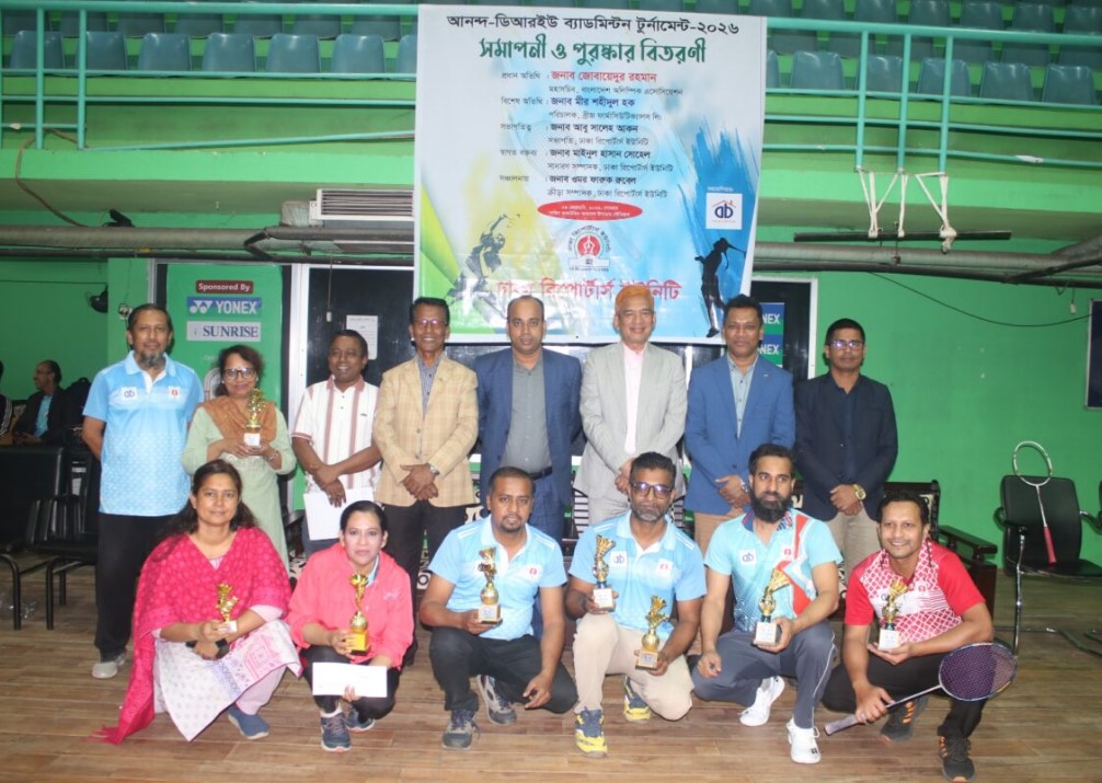 আনন্দ-ডিআরইউ ব্যাডমিন্টনে শামীম ও লিসা চ্যাম্পিয়ন