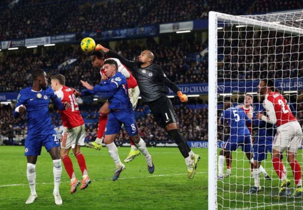 চেলসিকে বিদায় করে ফাইনালে আর্সেনাল