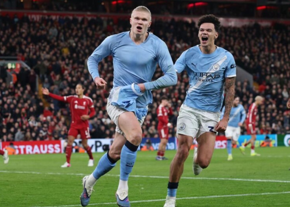 নাটকীয়তায় ভরা ম্যাচে ম্যানসিটির জয়