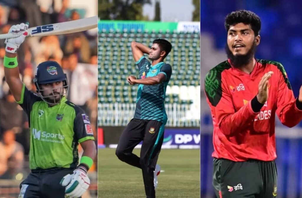 নিলাম থেকে পিএসএলে দল পেলেন তিন বাংলাদেশি