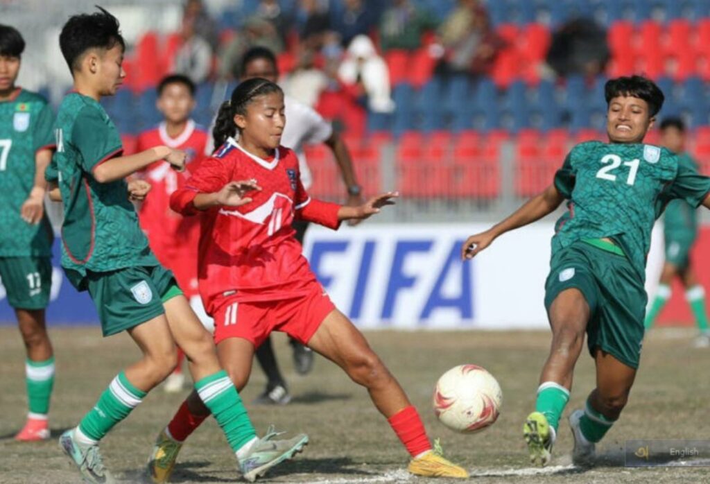 নেপালকে হারিয়ে ফাইনালে ভারতের মুখোমুখি বাংলাদেশ