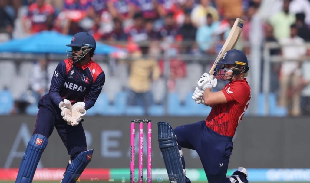 নেপালের বিপক্ষে ইংল্যান্ডের শ্বাসরুদ্ধকর জয়