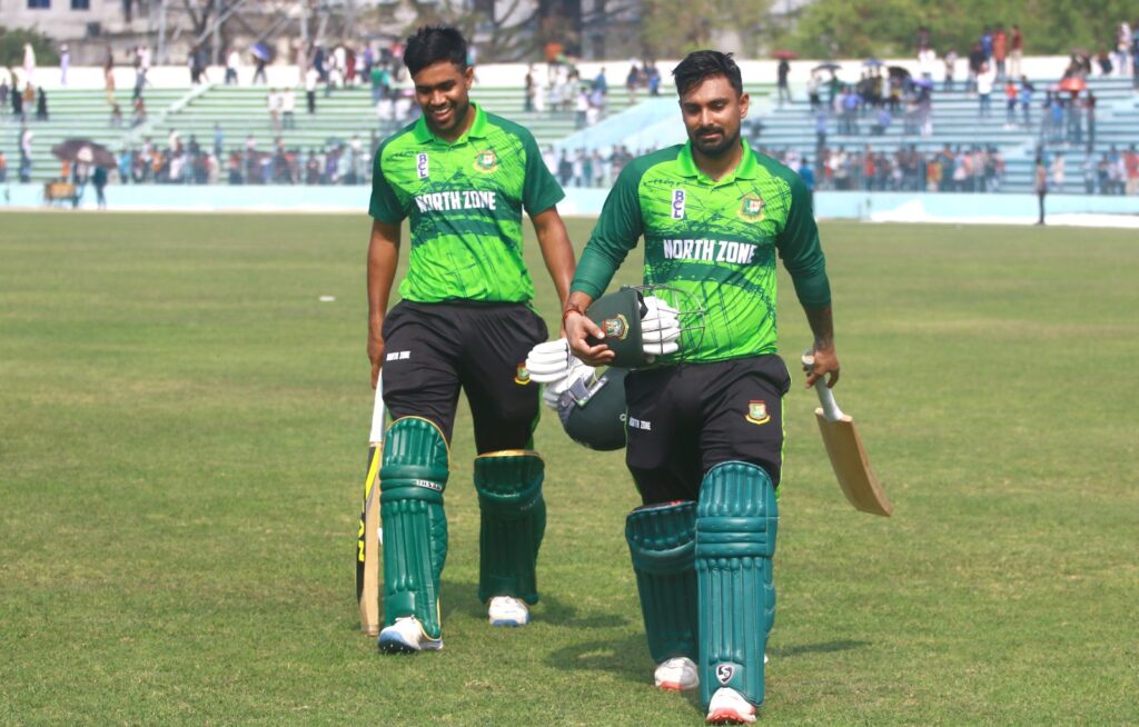 নাহিদের দুর্দান্ত বোলিংয়ের পর লিটনের ফিফটিতে উত্তরাঞ্চলের জয়