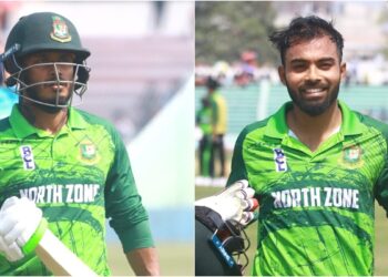 হৃদয়ের সেঞ্চুরির দিনে উজ্জল তামিম সাব্বির