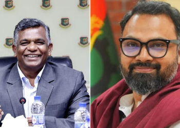 ক্রীড়া প্রতিমন্ত্রী আমিনুলকে অভিনন্দন জানালেন বুলবুল