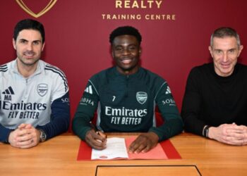 আর্সেনালের সঙ্গে চুক্তির মেয়াদ বাড়ালেন সাকা