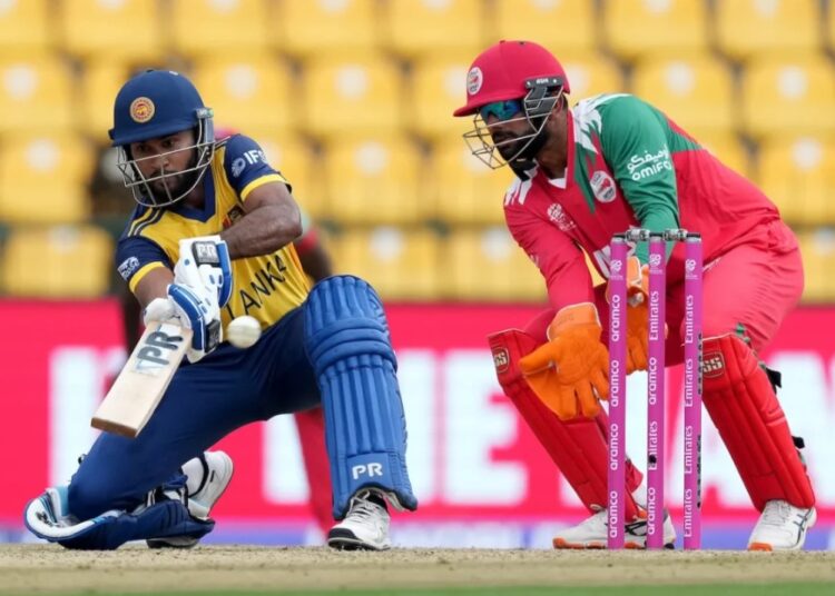 ওমানের বিপক্ষে শ্রীলঙ্কার বড় জয়