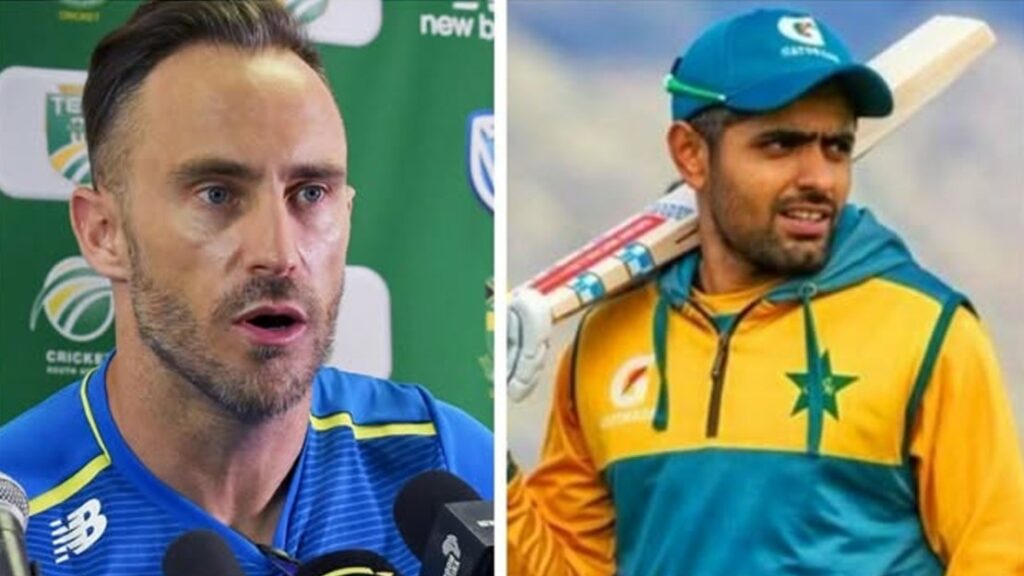 কোচের সঙ্গে বাবরের সঠিক বোঝাপড়ার পরামর্শ ডু প্লেসির