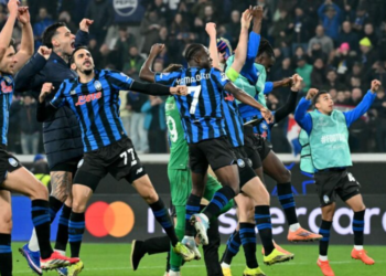 চরম নাটকীয়তা শেষে নক আউটে আতালান্তা