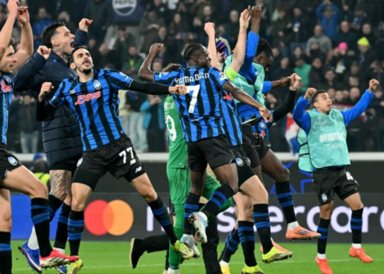 চরম নাটকীয়তা শেষে নক আউটে আতালান্তা