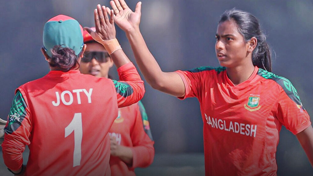 জ্যোতির অর্ধশতকে স্কটল্যান্ডকে উড়িয়ে দিল বাংলাদেশ।