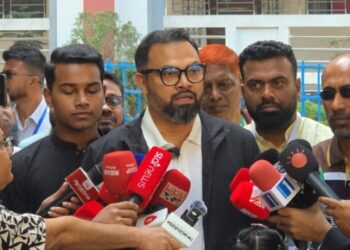 ঢাকা-১৬ আসনের ফলাফল স্থগিত ও পুনঃনির্বাচনের দাবি আমিনুলের