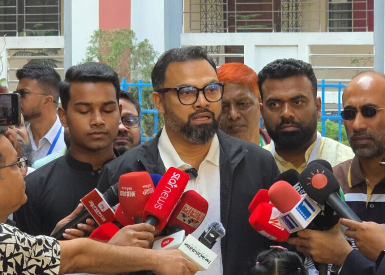 ঢাকা-১৬ আসনের ফলাফল স্থগিত ও পুনঃনির্বাচনের দাবি আমিনুলের