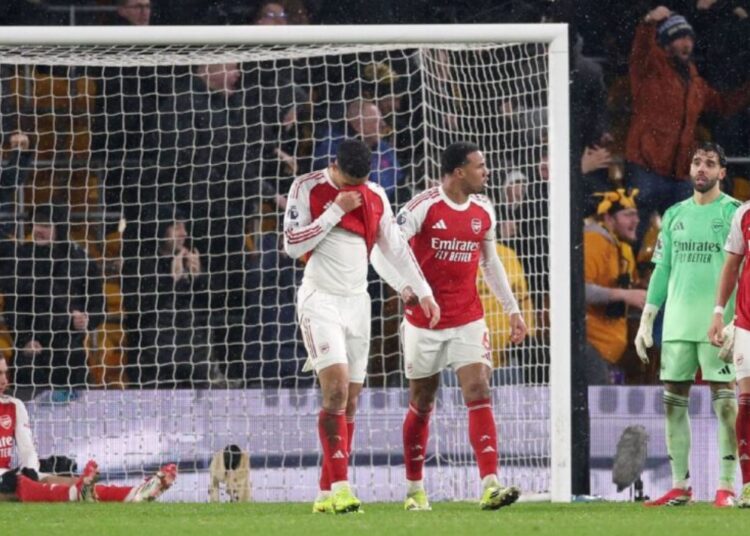 দুই গোলে এগিয়ে থেকে পয়েন্ট হারাল আর্সেনাল