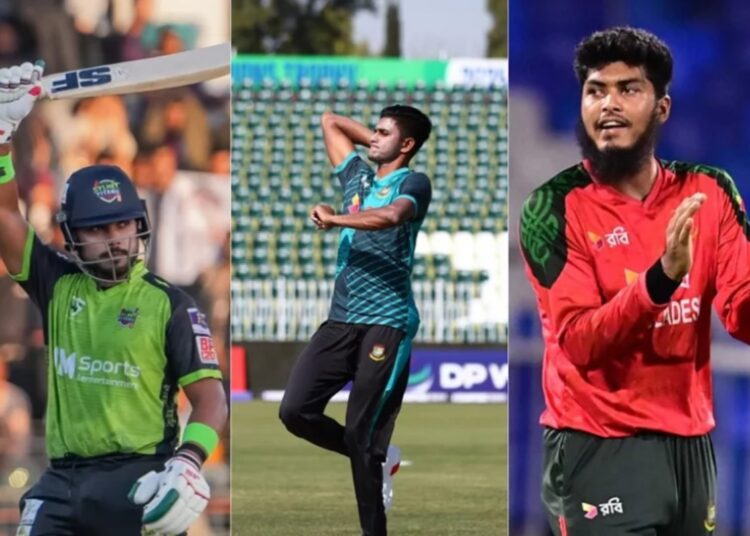 নিলাম থেকে পিএসএলে দল পেলেন তিন বাংলাদেশি
