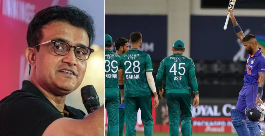 পাকিস্তান-ভারত ম্যাচ নিয়ে মুখ খুললেন সৌরভ