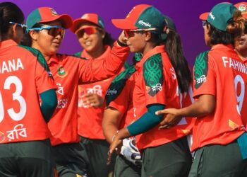 প্রতিদ্বন্দ্বিতাপূর্ণ ম্যাচে শ্রীলঙ্কাকে চার রানে হারিয়ে শুরু বাংলাদেশের