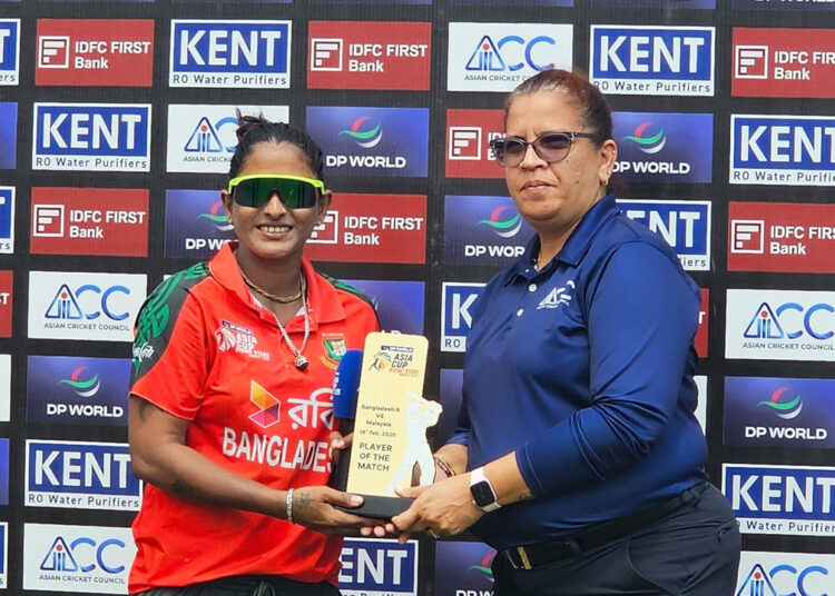 নারী এশিয়া কাপে সেমির আগে মালয়েশিয়াকে হারাল বাংলাদেশ