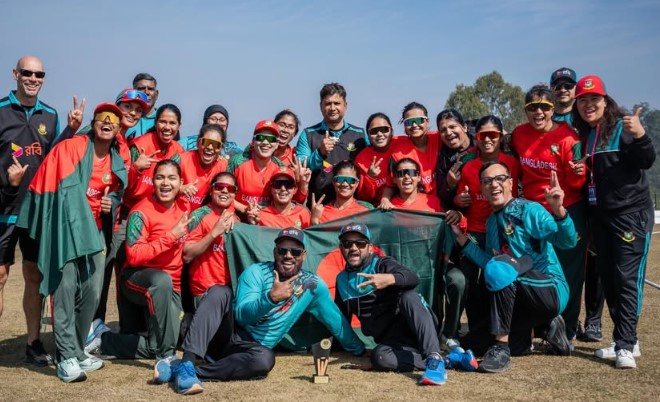 বিশ্বকাপ বাছাইয়ে সাতে সাত নিয়ে ফিরছে বাংলাদেশ।