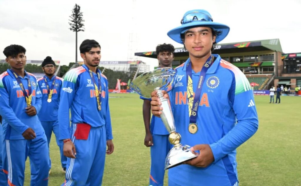 ভারত অনূর্ধ্ব-১৯ দলকে সাড়ে ৭ কোটি রুপি পুরষ্কার ঘোষণা