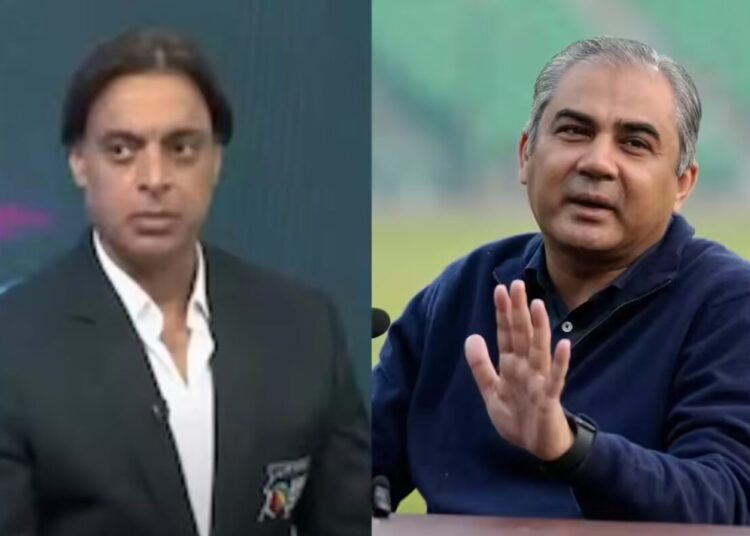 ভারতের কাছে হার - নাকভিকে ধুয়ে দিলেন শোয়েব