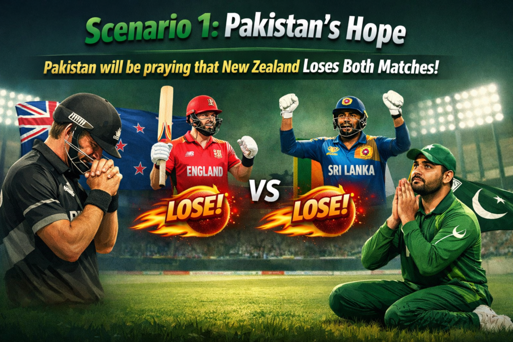 যে চার সমীকরণে সেমিফাইনালে যাবে পাকিস্তান!