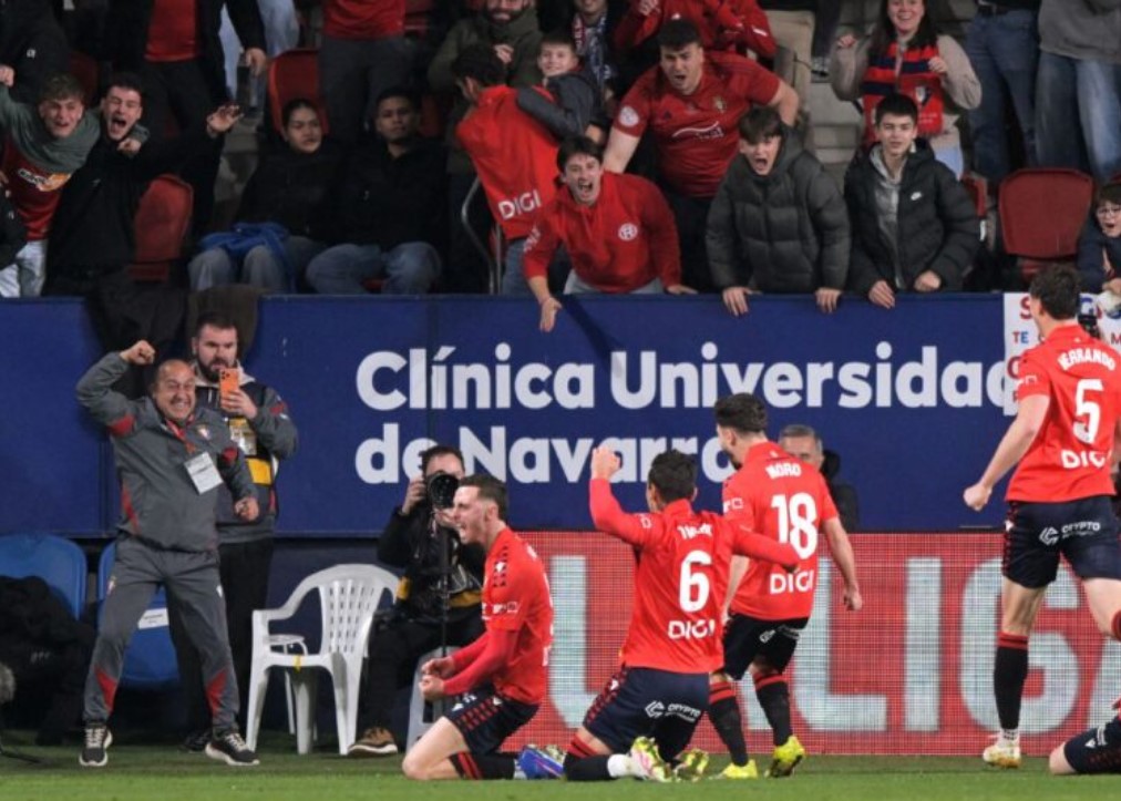 শেষ মুহুর্তের গোলে ওসাসুনার কাছে হার রিয়ালের