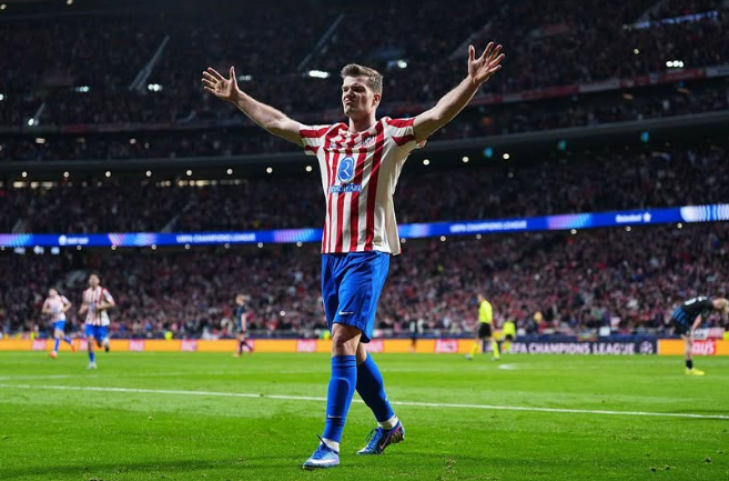 সোরলোথের হ্যাটট্রিকে শেষ ষোলোতে আতলেতিকো মাদ্রিদ