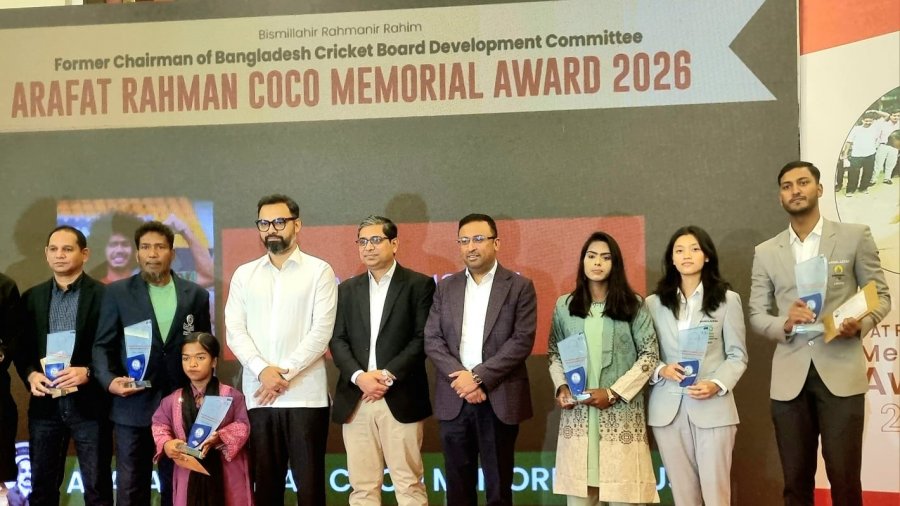 কোকো মেমোরিয়াল অ্যাওয়ার্ড পেলেন ৯ ক্রীড়াবিদ