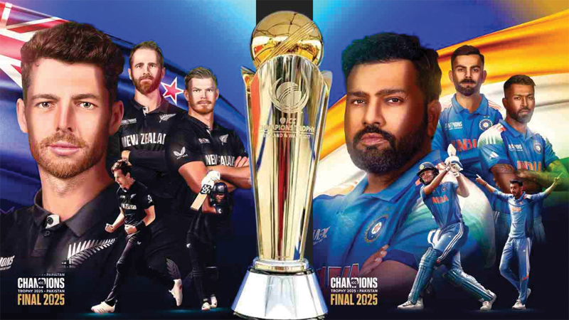 বিশ্বকাপের ফাইনালে মুখোমুখি ভারত ও নিউজিল্যান্ড