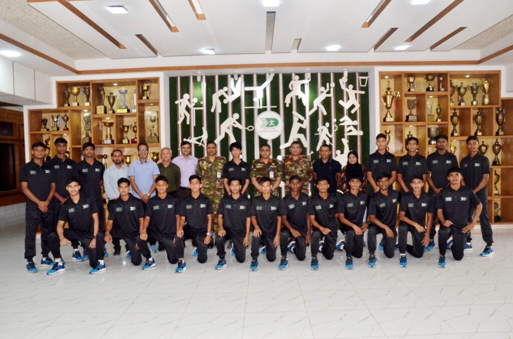 জাপানে সানিক্স কাপ আন্তর্জাতিক ফুটবলে বিকেএসপির দল