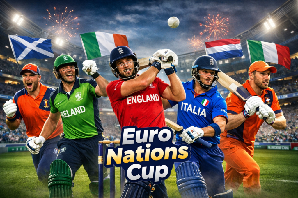 ফুটবলের মতো ক্রিকেটেও শুরু হচ্ছে ইউরো নেশন্স কাপ