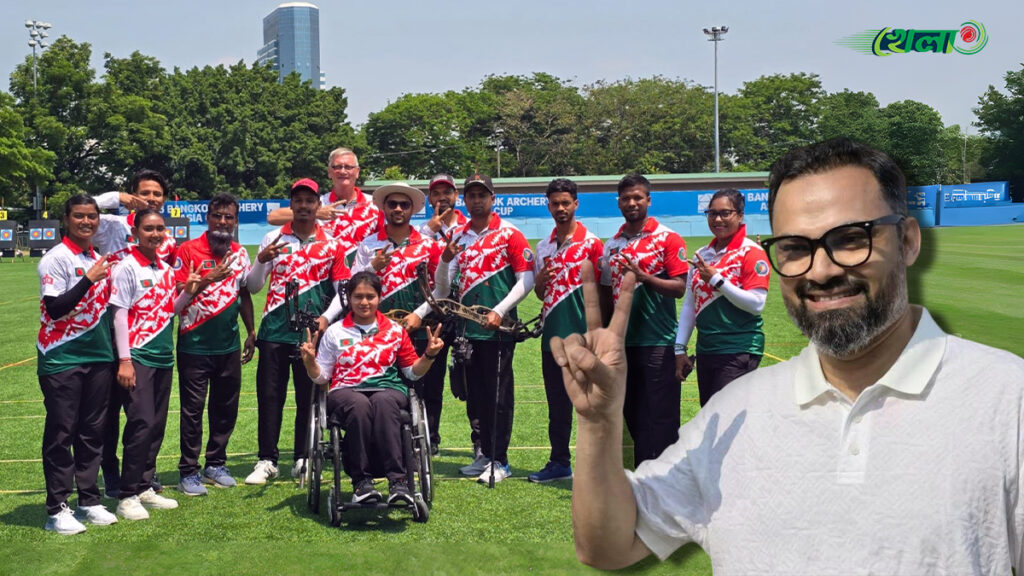 স্বর্ণজয়ী আরচ্যারি দলকে যুব ও ক্রীড়া প্রতিমন্ত্রীর অভিনন্দন