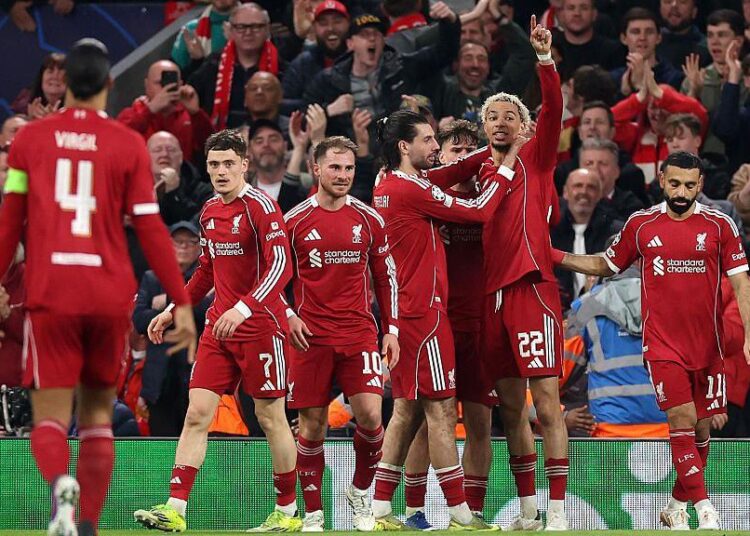 গালাতাসারের বিপক্ষে বড় জয়ের পর লিভারপুলের খেলোয়াড়রা