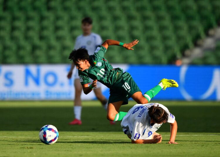 নারী এশিয়ান কাপে গ্রুপের শেষ ম্যাচে উজবেকিস্তানের বিপক্ষে ৪-০ গোলে হারলো বাংলাদেশ