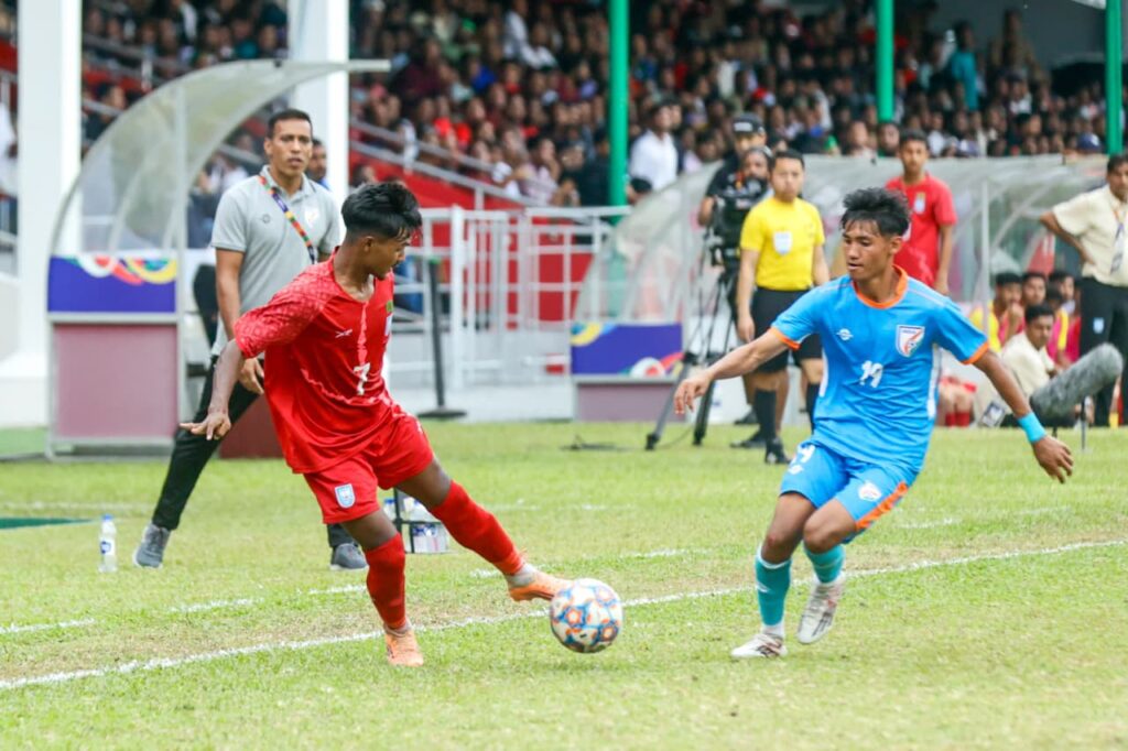 ভারতের সঙ্গে ড্র করে সেমিত নেপালকে পেল বাংলাদেশ