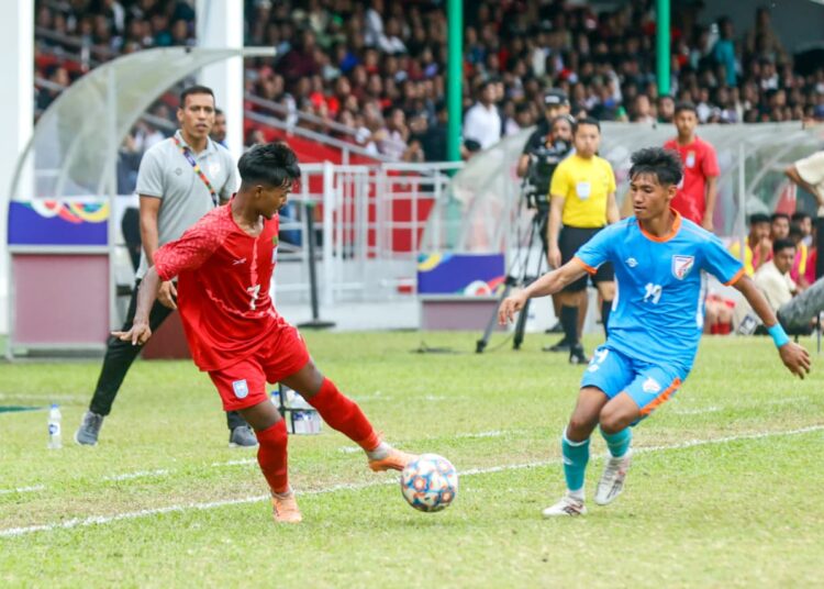 ভারতের সঙ্গে ড্র করে সেমিত নেপালকে পেল বাংলাদেশ