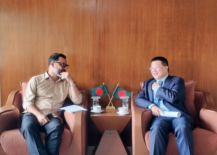 ক্রীড়া খাতের উন্নয়নে চীনের সহযোগিতা চায় বাংলাদেশ