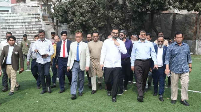 কমলাপুর স্টেডিয়ামে অব্যবস্থাপনায় ক্রীড়া প্রতিমন্ত্রীর ক্ষোভ।