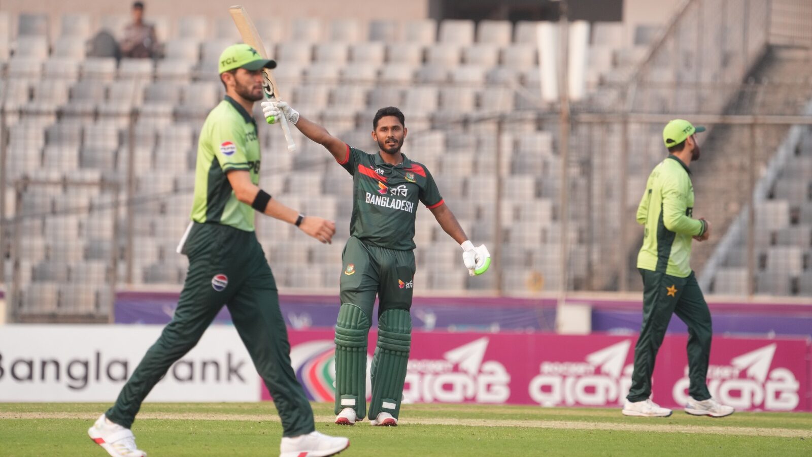 র‌্যাঙ্কিংয়ে মিরাজ, নাহিদ ও সালমানের বড় লাফ