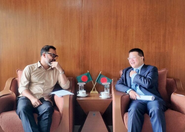 ক্রীড়া খাতের উন্নয়নে চীনের সহযোগিতা চায় বাংলাদেশ