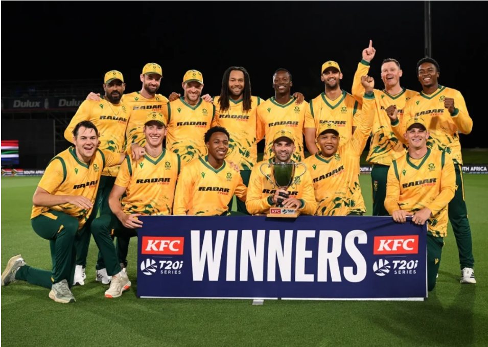 নিউজিল্যান্ডের বিপক্ষে দক্ষিণ আফ্রিকার সিরিজ জয়