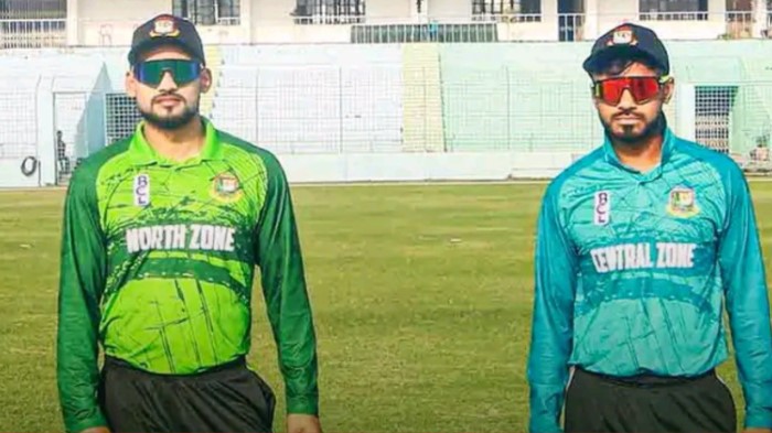 বিসিএলের মুখোমুখি নর্থ জোন-সেন্ট্রাল